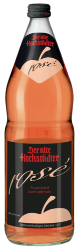 Flaschenabbildung: Der Alte Hochstädter Rosé